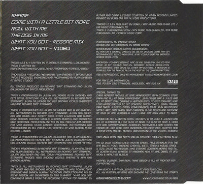 ABS - Shame 5 Track + Video CD Single