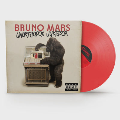 Bruno Mars - Unorthodox Jukebox Neon Coral Coloured Vinyl LP