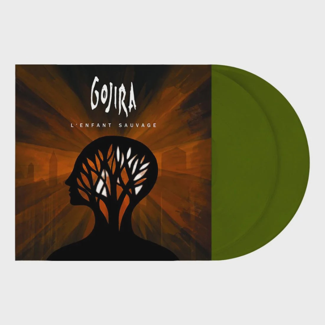 Gojira - L'Enfant Sauvage Limited Edition Green Coloured Vinyl 2LP