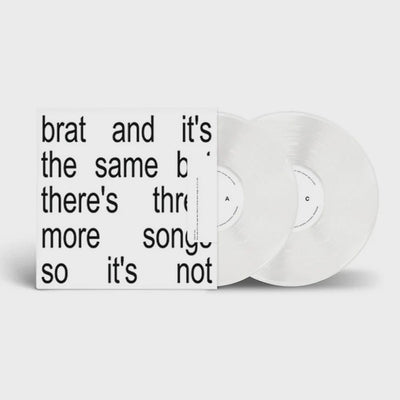 Brat And It's The Same But There's Three More Songs So It's Not White Coloured Vinyl 2LP