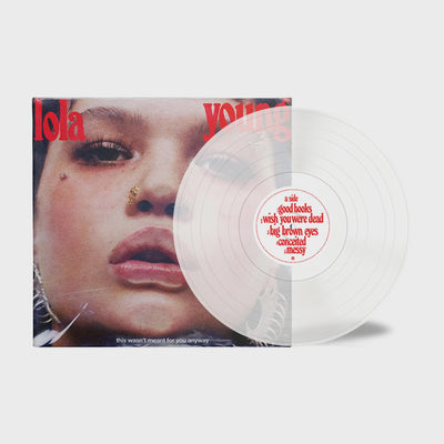Lola Young - This Wasn't Meant For You Anyway Indie Exclusive Clear Vinyl LP