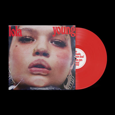 Lola Young - This Wasn't Meant For You Anyway Red Translucent Vinyl LP