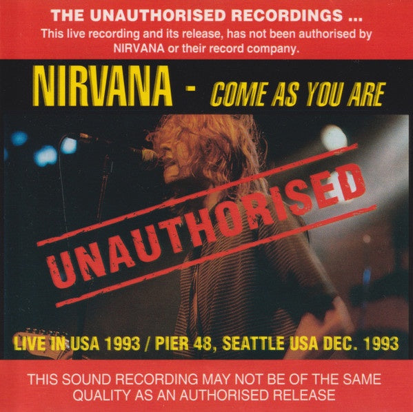 Nirvana - Come As You Are CD