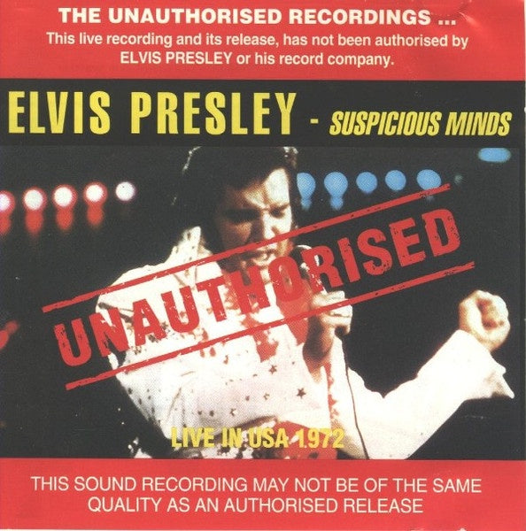 Elvis Presley – Suspicious Minds CD