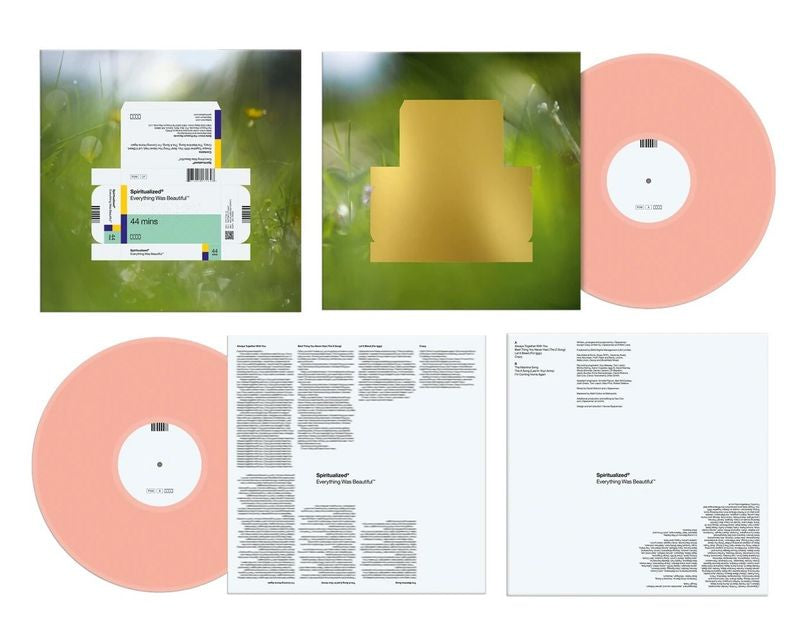 Spiritualized - Everything Was Beautiful Limited Edition Pink Coloured Vinyl LP