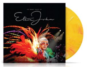 Elton John - Many Faces Of Elton John Blue & Yellow Coloured Vinyl 2LP
