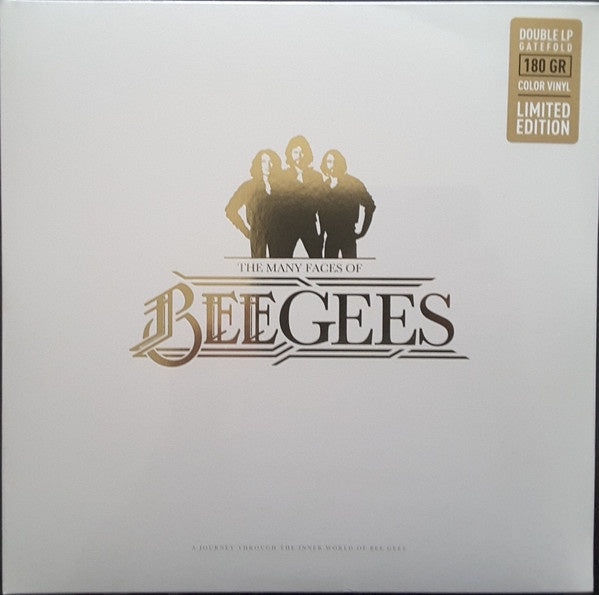 Bee Gees - The Many Faces Of Compilation Gold Coloured Vinyl 2LP (Used)