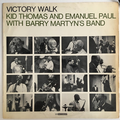 Kid Thomas & Emanuel Paul With Barry Martyn's Band - Victory Walk Vinyl LP (Used)