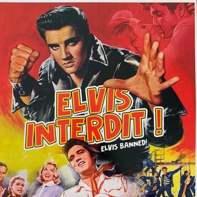 Elvis Presley - Elvis Interdit! Blue/Red Coloured Vinyl LP