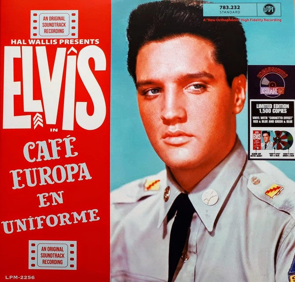 Elvis Presley - Cafe Europa En Uniforme 60th Anniversary Edition RSD2021 Green/Pink Cornetto Coloured Vinyl LP