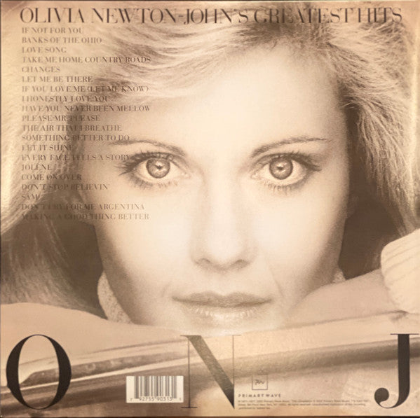 Olivia Newton-John – Olivia Newton-John’s Greatest Hits (Deluxe Edition) Vinyl 2LP (Used)