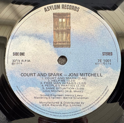 Joni Mitchell - Court And Spark Vinyl LP (Used)