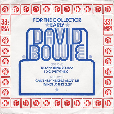 David Bowie - For The Collector Early David Bowie 7" Vinyl EP (Used)
