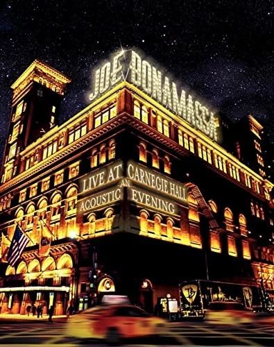Joe Bonamassa – Live At Carnegie Hall: An Acoustic Evening Blu-Ray DVD With Slipcase