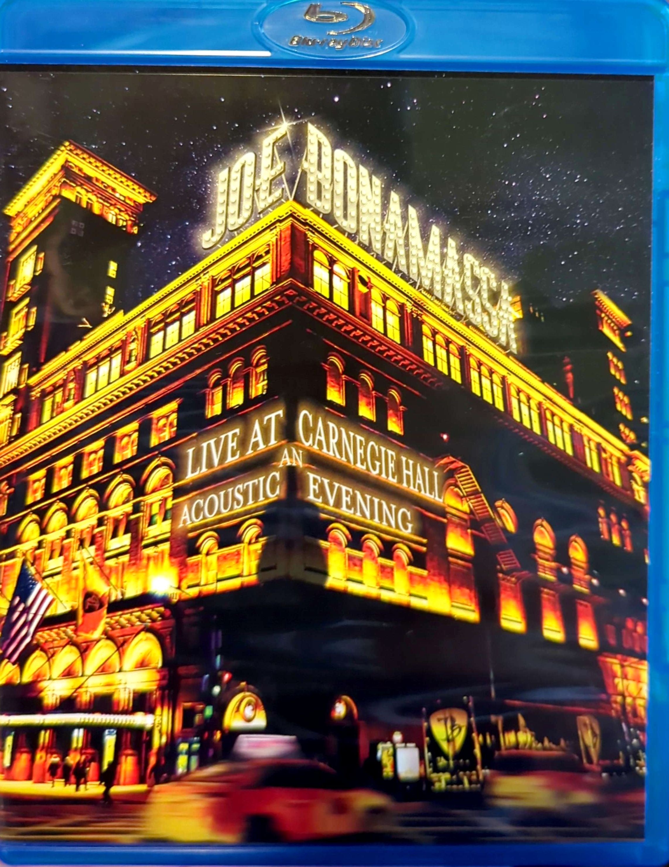 Joe Bonamassa – Live At Carnegie Hall: An Acoustic Evening Blu-Ray DVD With Slipcase