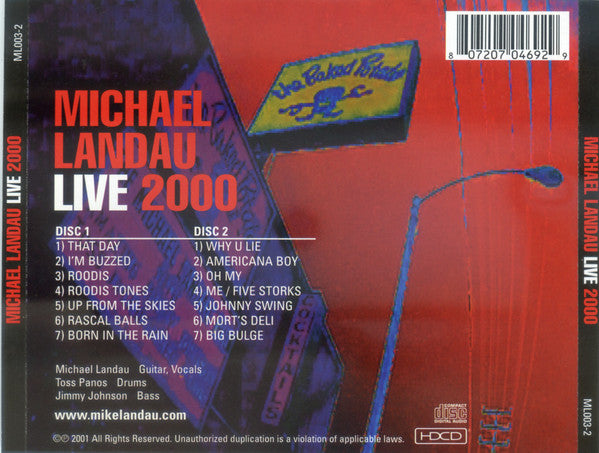 Michael Landau - Live 2000 2CD
