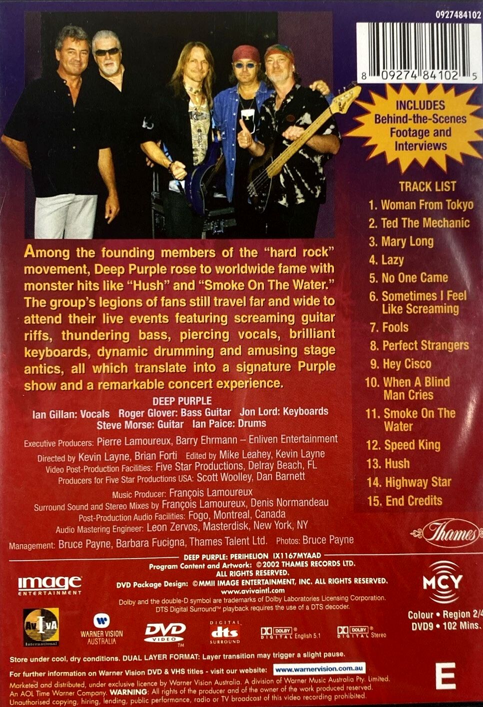 Deep Purple – Perihelion DVD