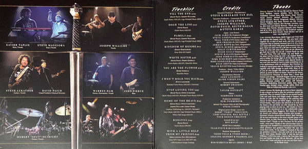 Toto - With A Little Help From My Friends Transparent Clear Coloured Vinyl 2LP (Used)