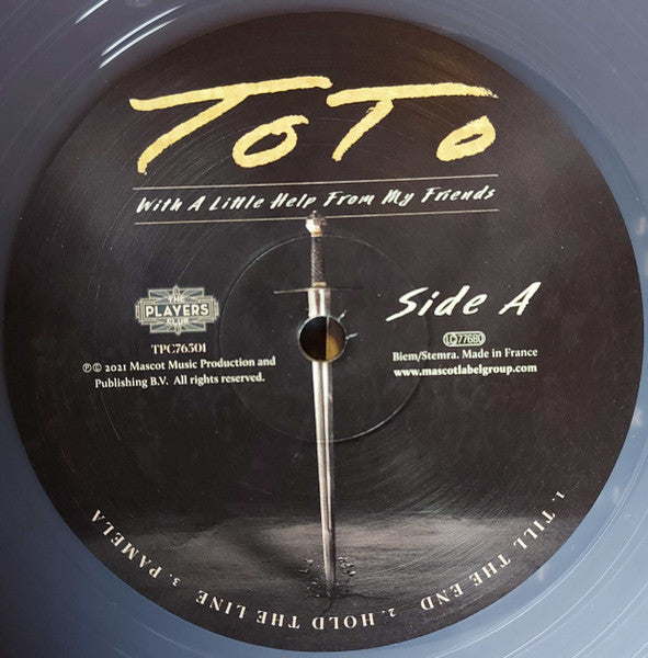 Toto - With A Little Help From My Friends Transparent Clear Coloured Vinyl 2LP (Used)