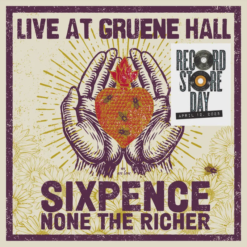 Sixpence None The Richer - Live From Gruene Hall RSD2025 Red/Orange Coloured Vinyl 2LP