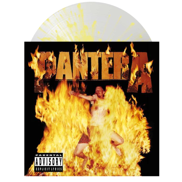 Pantera - Reinventing The Steel White and Yellow Marbled Coloured Vinyl LP