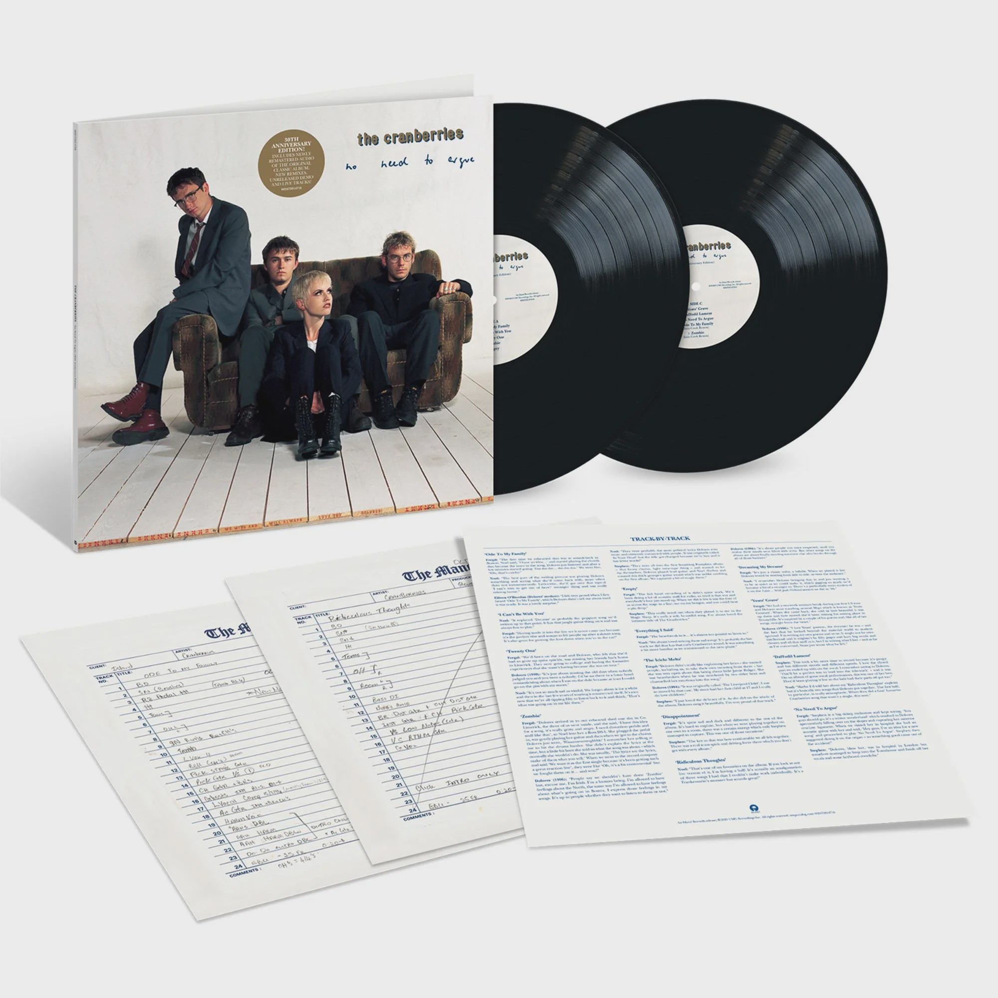 Cranberries - No Need To Argu 30th Anniversary Vinyl 2LP