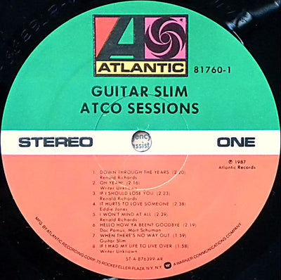 Guitar Slim – Atco Sessions Vinyl LP (Used)