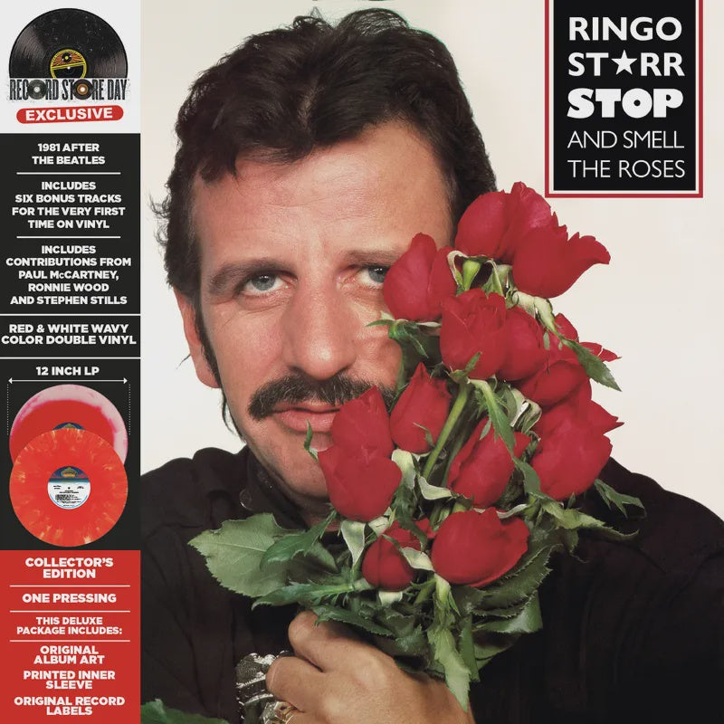 Ringo Starr - Stop & Smell The Roses RSD2023 Coloured Vinyl 2LP