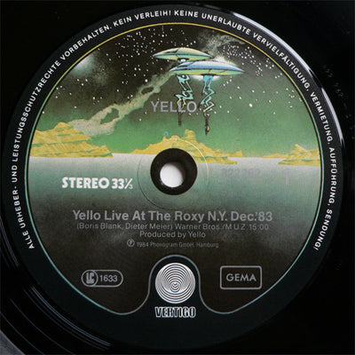 Yello - Live At The Roxy N.Y. Dec 83 Vinyl LP (Used)
