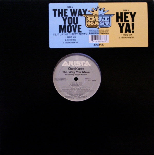 Outkast - The Way You Move / Hey Ya! 12" Vinyl Single (Used)