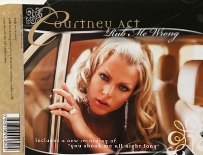 Courtney Act - Rub Me Wrong 3 Track CD Single