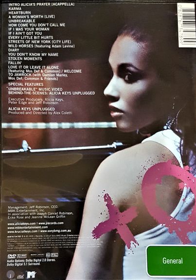 Alicia Keys - Unplugged DVD