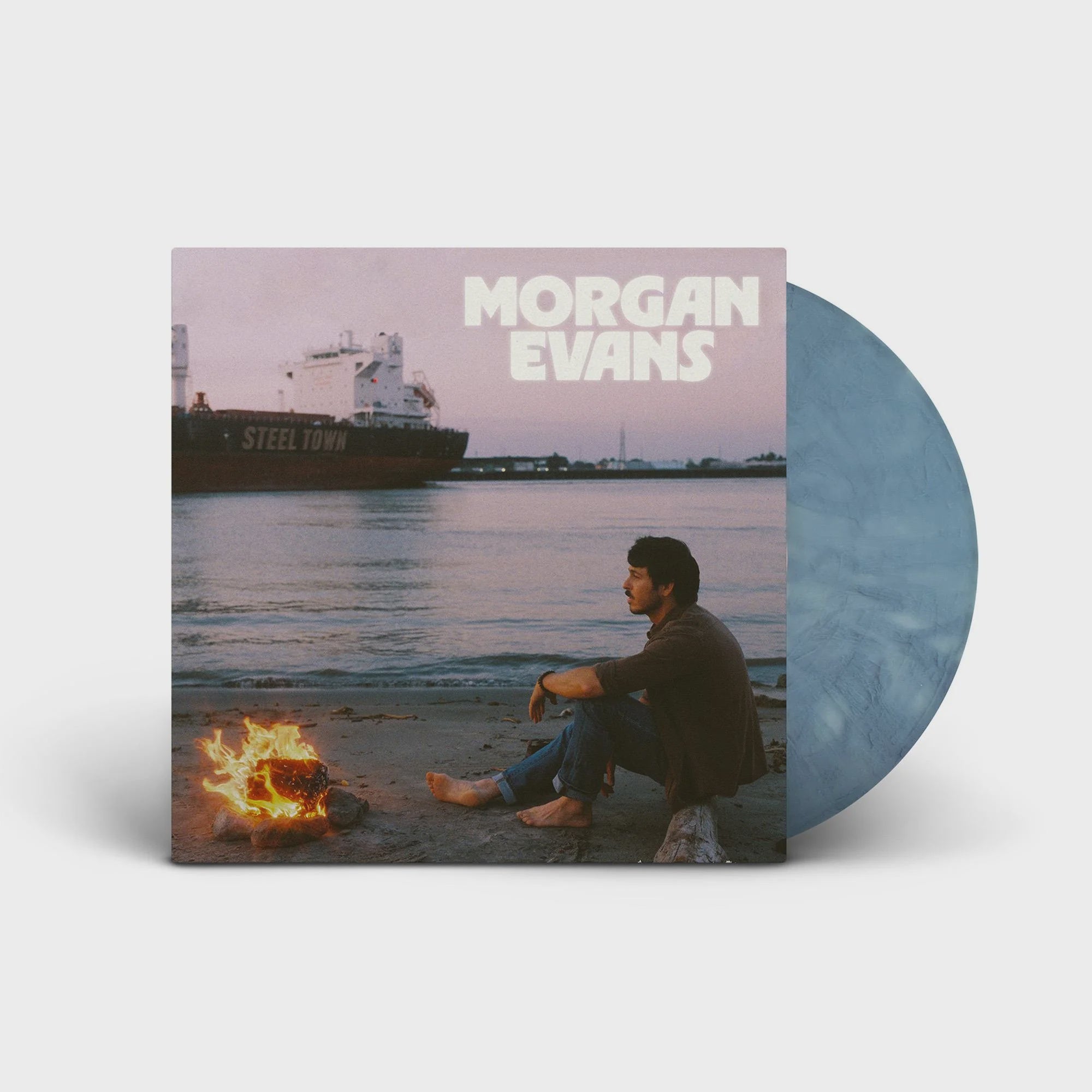 Morgan Evans - Steel Town Blue Coloured Vinyl LP