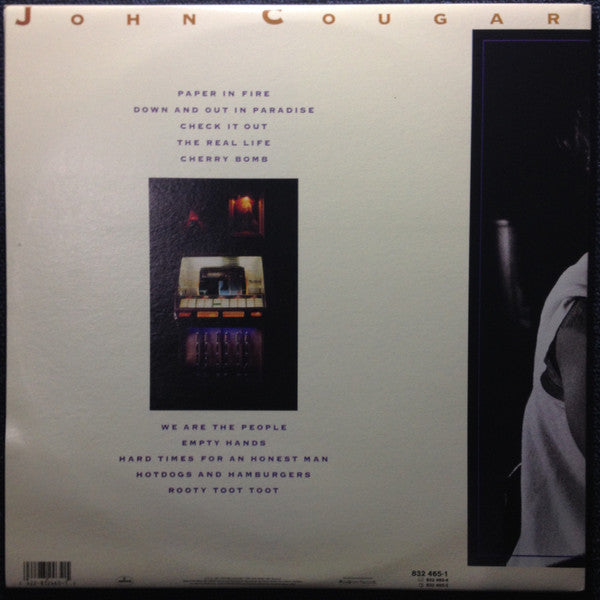 John Cougar Mellencamp - The Lonesome Jubilee Vinyl LP (Used)