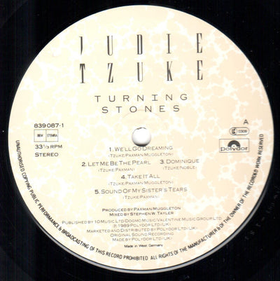 Judie Tzuke - Turning Stones Vinyl LP (Used)