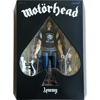 Motorhead - Lemmy Kilmister (1981 European Tour) Ultimates! 7" Scale Action Figure (Wave 2)