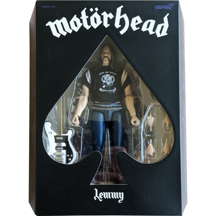 Motorhead - Lemmy Kilmister (1981 European Tour) Ultimates! 7" Scale Action Figure (Wave 2)