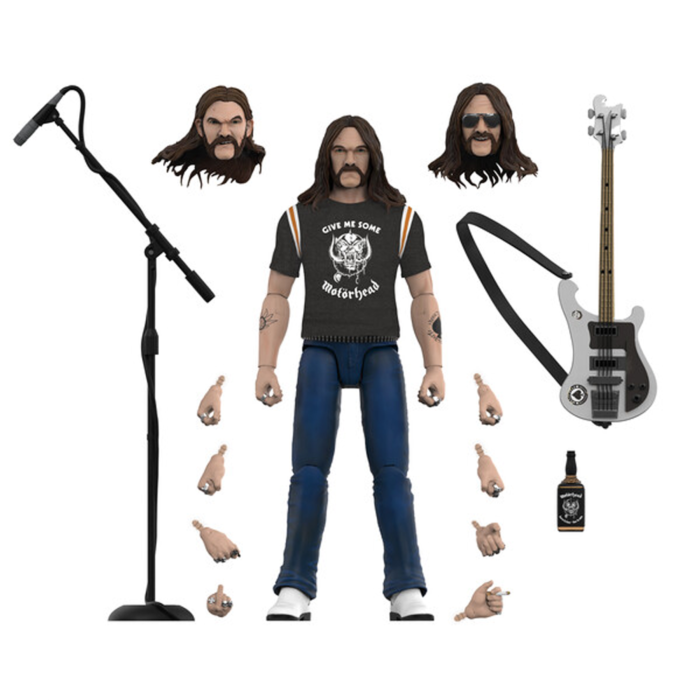 Motorhead - Lemmy Kilmister (1981 European Tour) Ultimates! 7" Scale Action Figure (Wave 2)