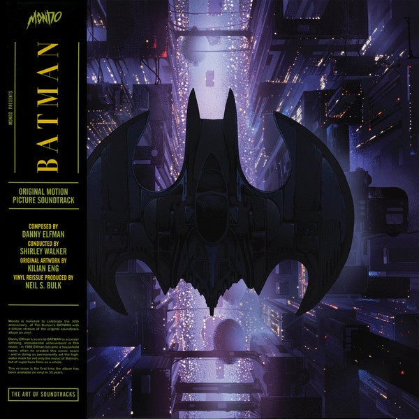 Soundtrack - Batman (1989) Limited Edition Reissue Vinyl LP