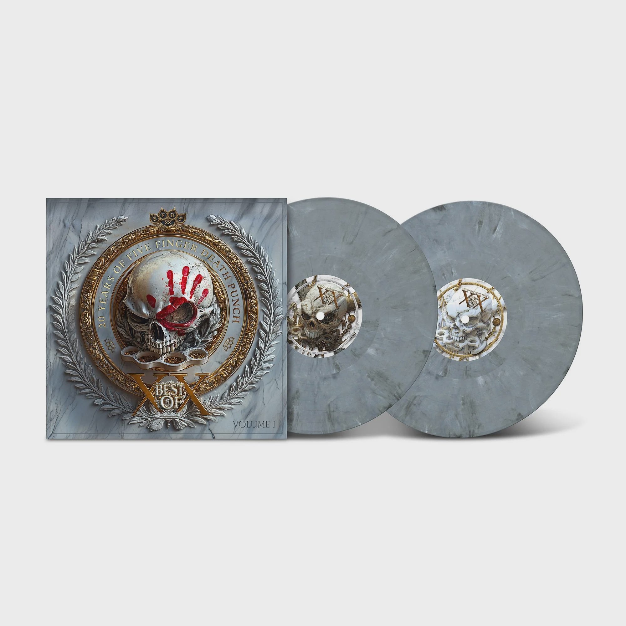 Five Finger Death Punch - Best Of Twenty Years Of Silver Galaxy Coloured Vinyl 2LP
