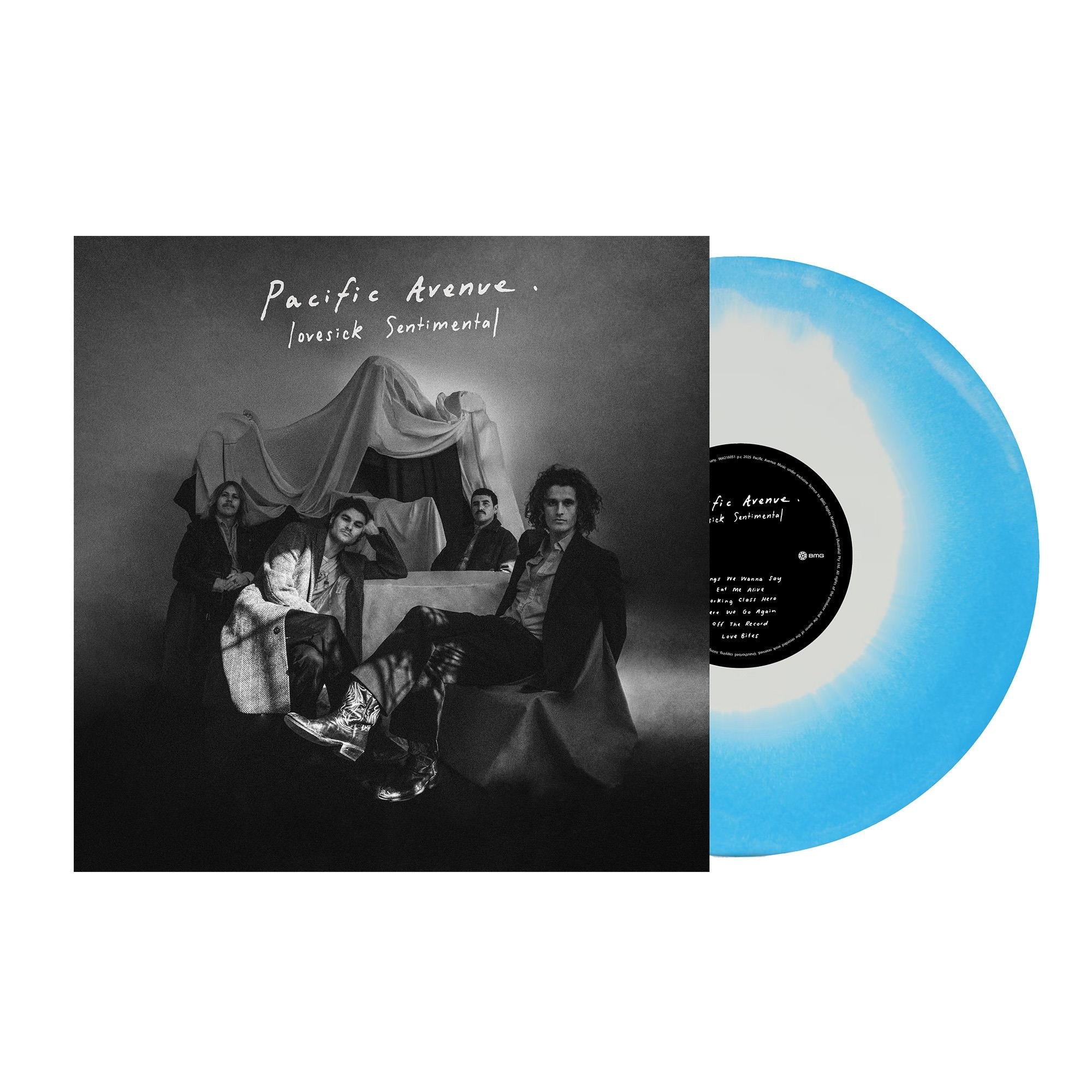 Pacific Avenue - Lovesick Sentimental Blue Coloured Vinyl LP