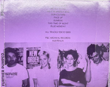 New Order - Further Pumped - Unofficial Live CD