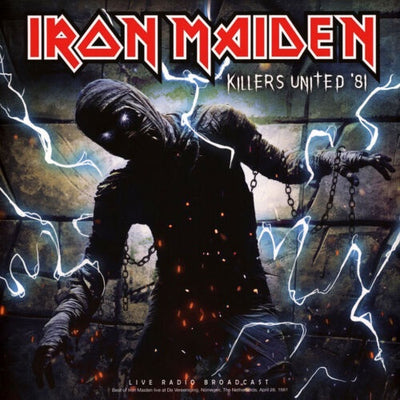 Iron Maiden - Killers United 1981 Live Vinyl LP