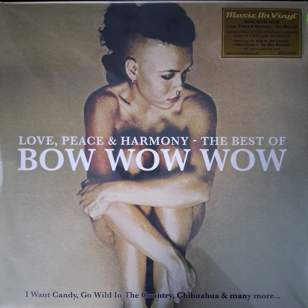 Bow Wow Wow - Love, Peace & Harmony (The Best Of Bow Wow Wow) Gold Coloured Vinyl LP