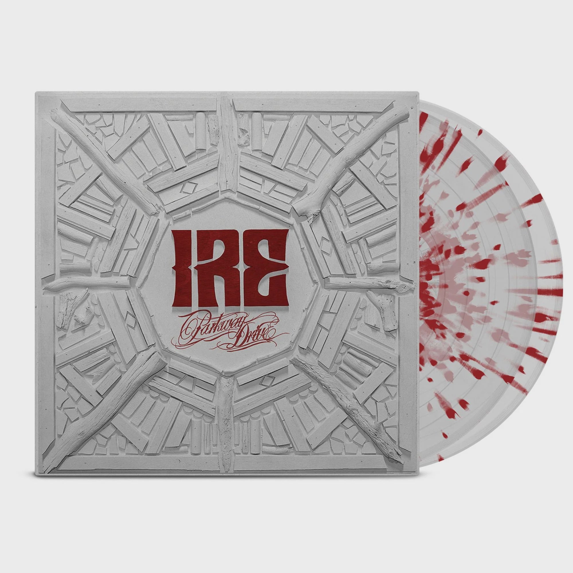 Parkway Drive - Ire Deluxe Ruby Splatter Coloured Vinyl 2LP