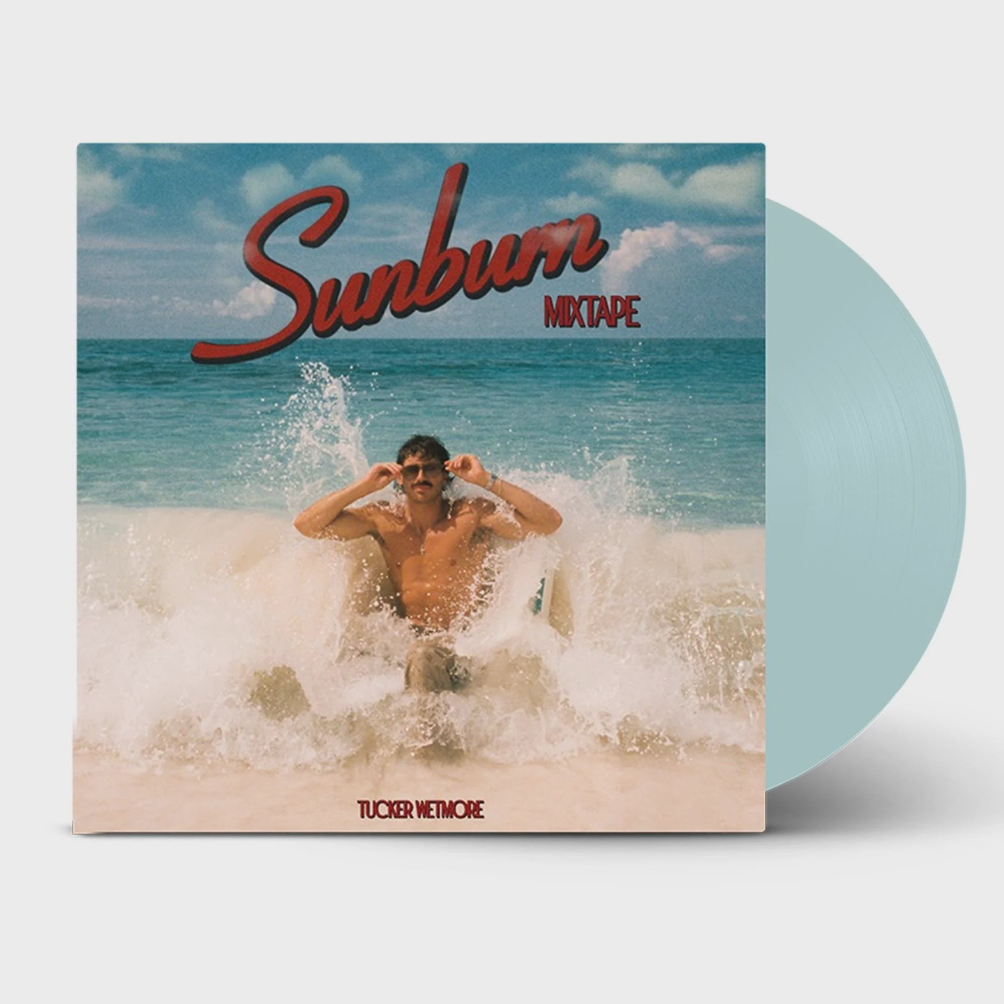 Tucker Wetmore - Sunburn Mixtape Saltwater Blue Coloured Vinyl LP