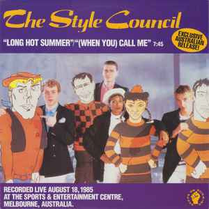 Style Council - Long Hot Summer/(When You) Call Me 12" Vinyl Single (Used)