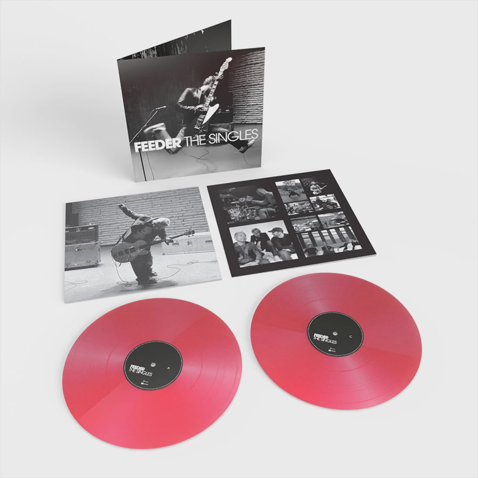 Feeder - The Singles Pink Coloured Vinyl 2LP