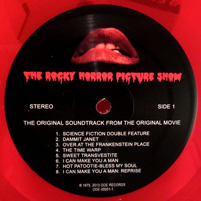 Soundtrack - Rocky Horror Picture Show Translucent  Red Coloured Vinyl LP (Used)