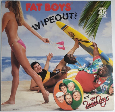Fat Boys & Beach Boys - Wipeout 12" Vinyl Single (Used)